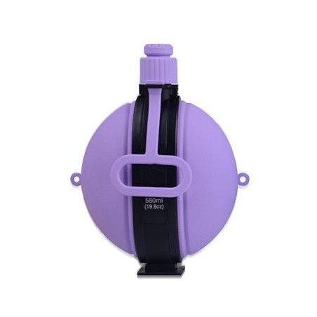 Skládací lahev s karabinou KT-580 Fialová
