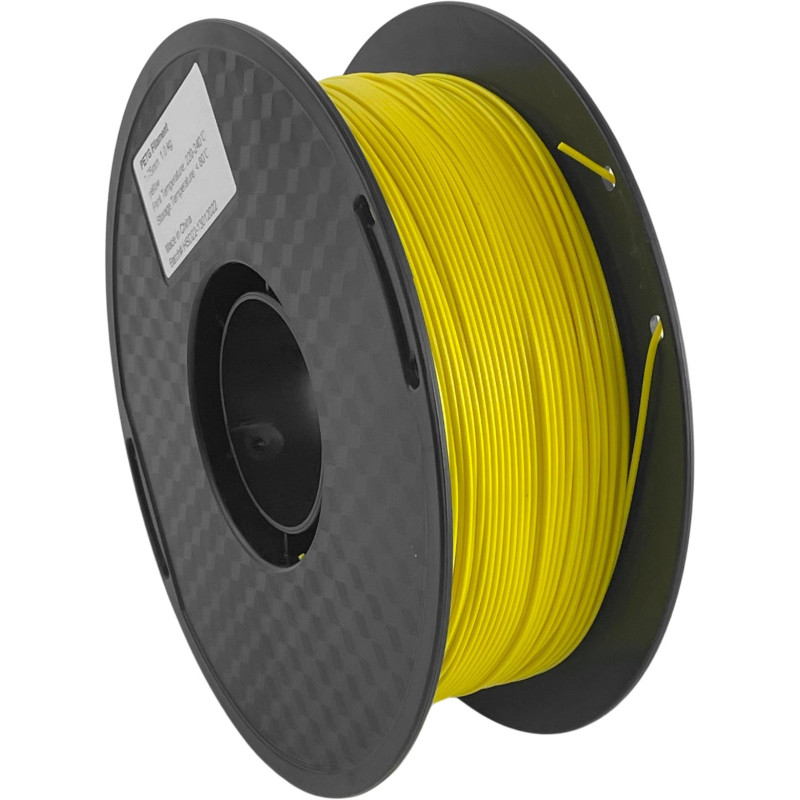 Weistek TPU Filament Yellow 11-1.75 1Kg
