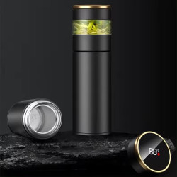 Tea Thermos Black Heated Smart 450