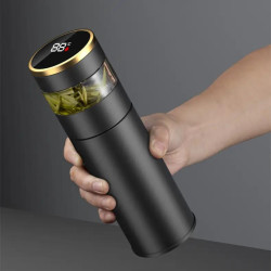 Tea Thermos Black Heated Smart 450