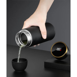 Tea Thermos Black Heated Smart 450